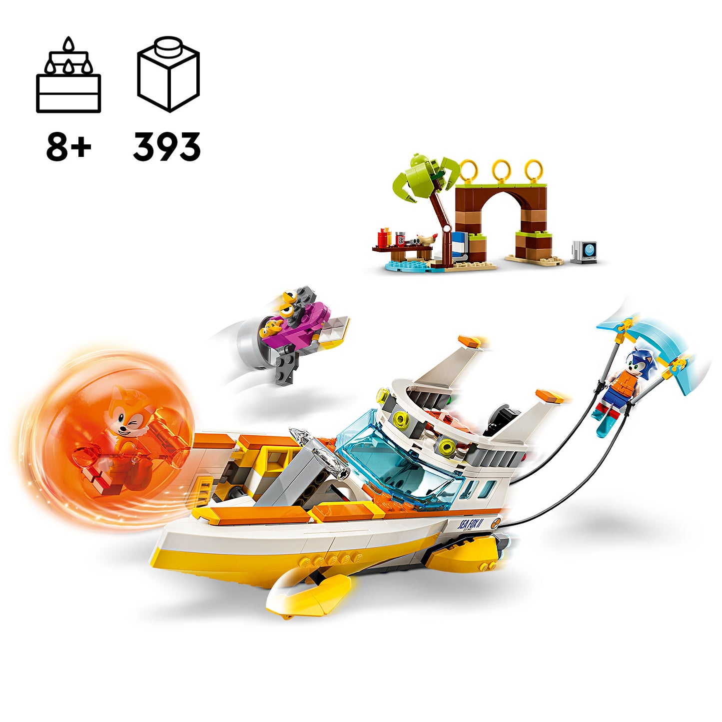 LEGO Tails' avonturenboot 76997 Sonic