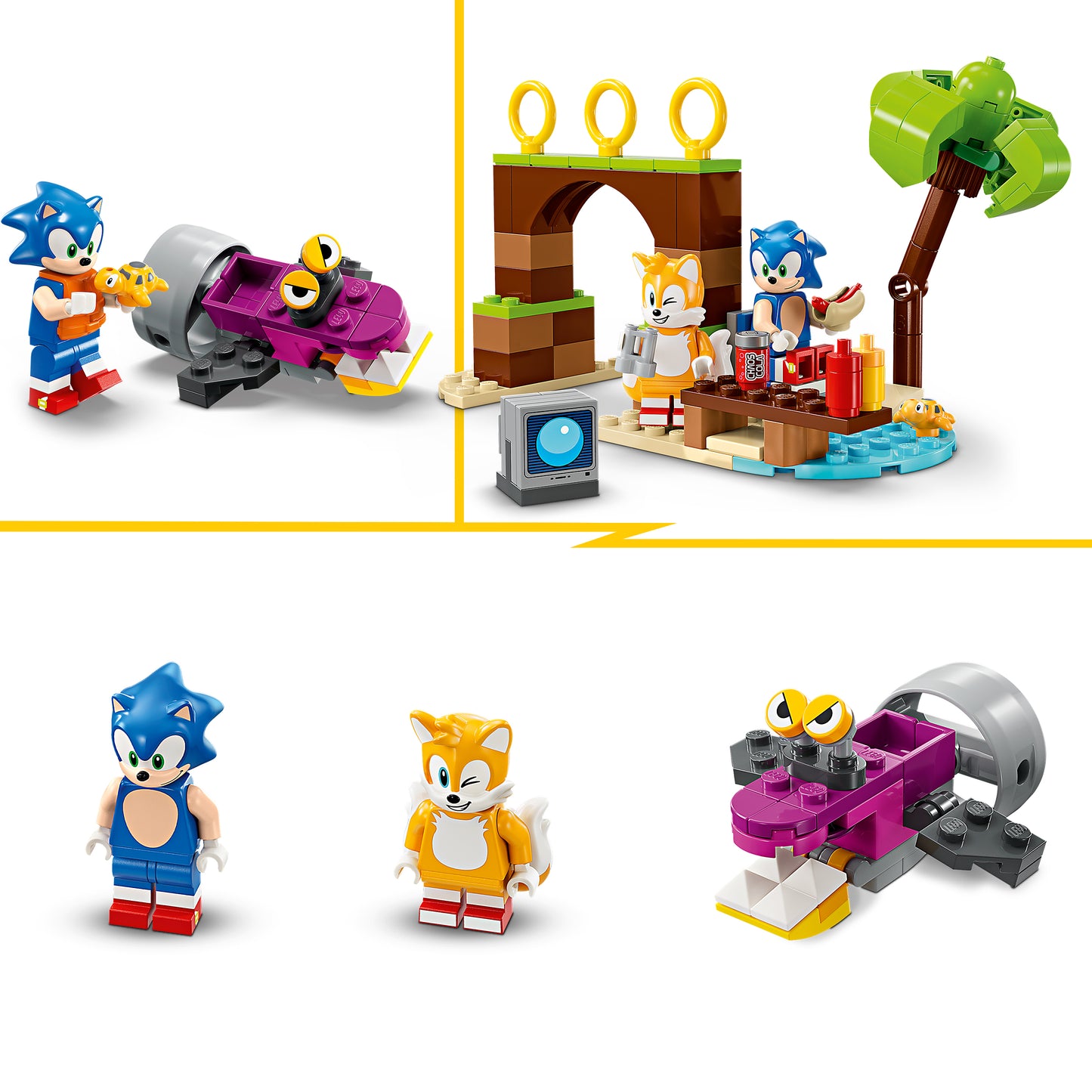 LEGO Tails' avonturenboot 76997 Sonic