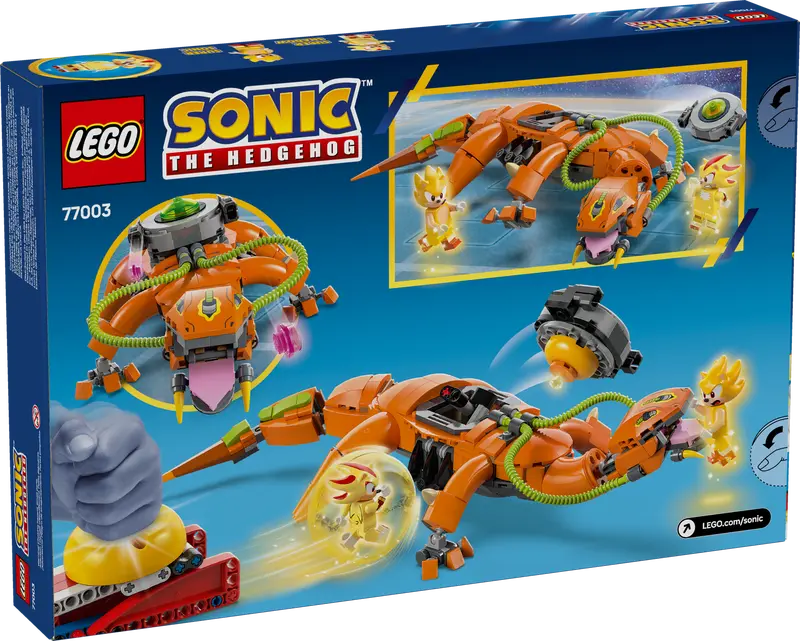 LEGO Super Shadow vs. Biolizard 77003 Sonic (Pre-Order: januari 2025)