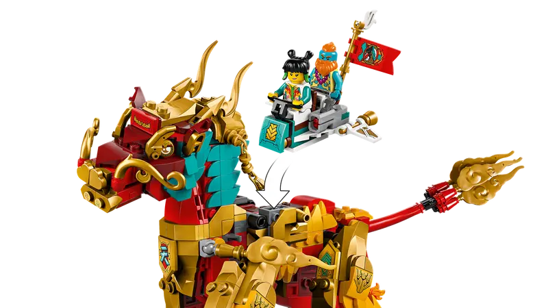 LEGO Mythische qilin 80066 Chinees Nieuwjaar