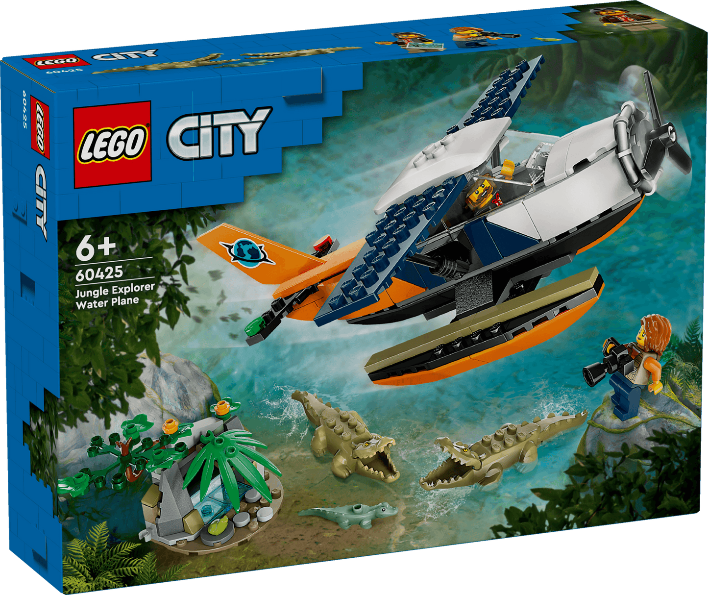 LEGO Jungleonderzoekers: watervliegtuig 60425 City