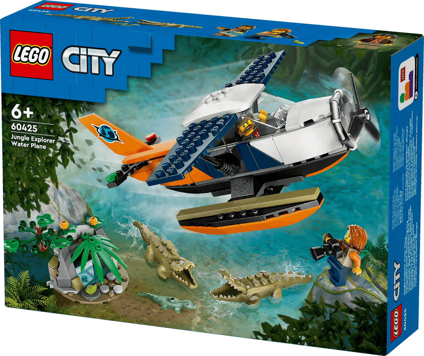 LEGO Jungleonderzoekers: watervliegtuig 60425 City