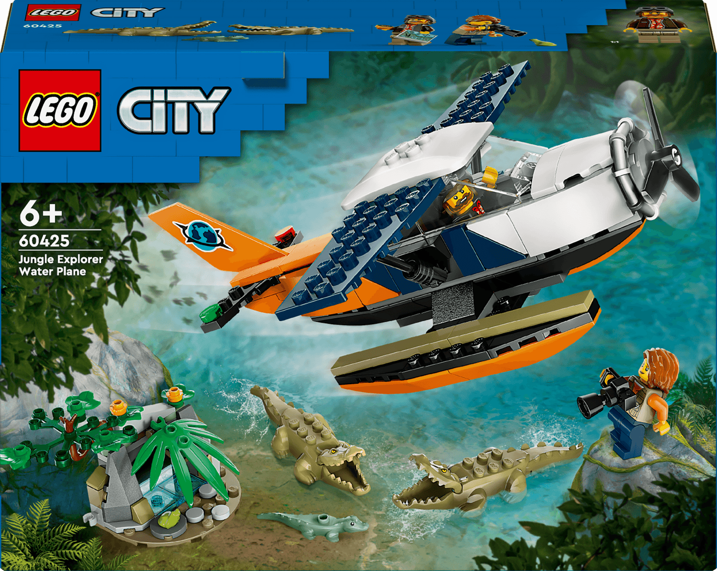 LEGO Jungleonderzoekers: watervliegtuig 60425 City