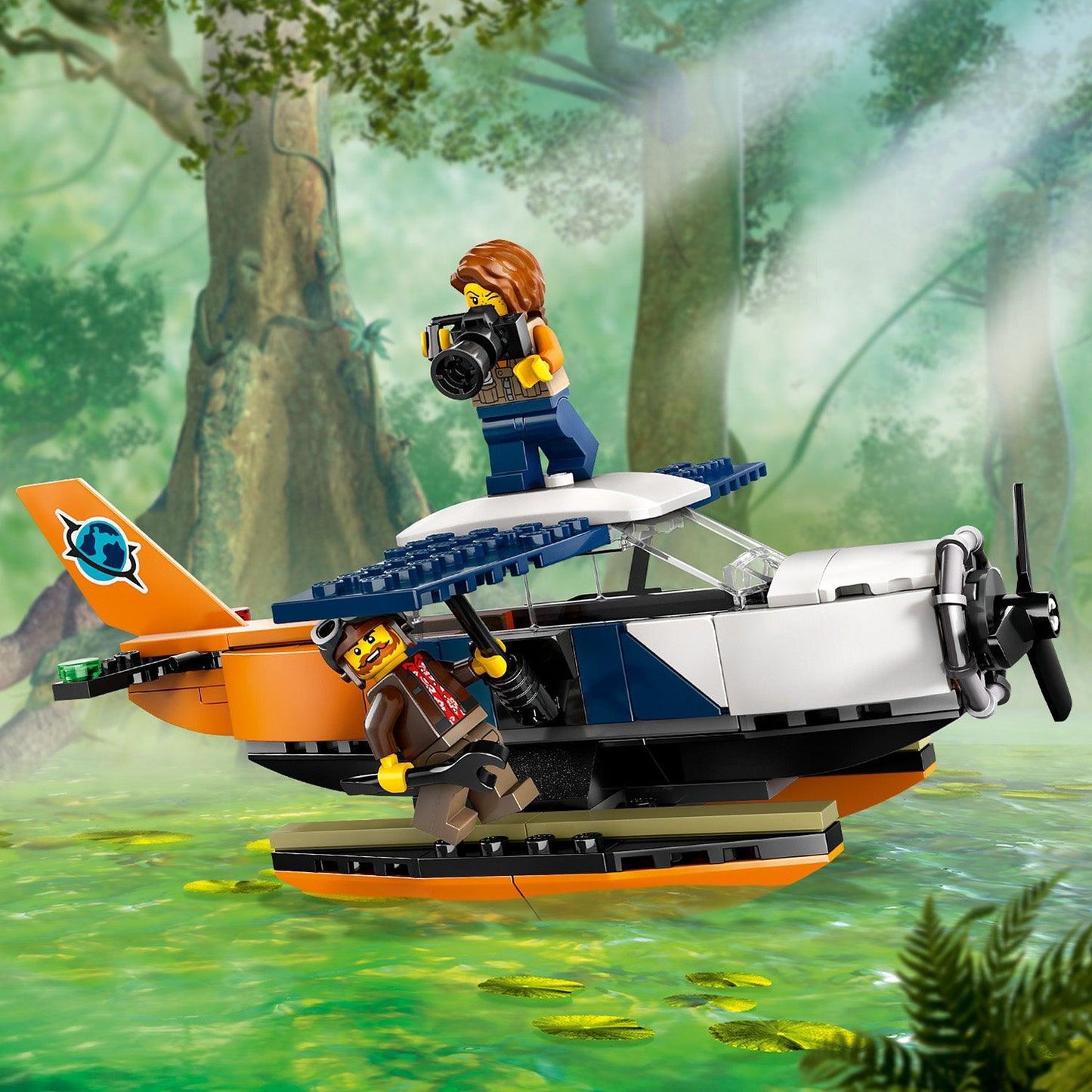 LEGO Jungleonderzoekers: watervliegtuig 60425 City