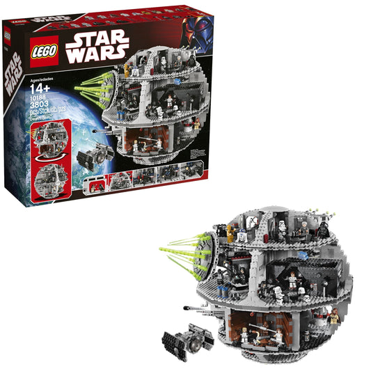 LEGO DeathStar 2008: 3,886 pieces 10188 Star Wars