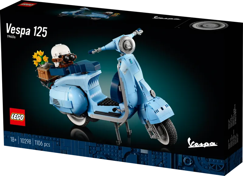 LEGO Vespa 125 Piaggio Scooter 10298 Icons
