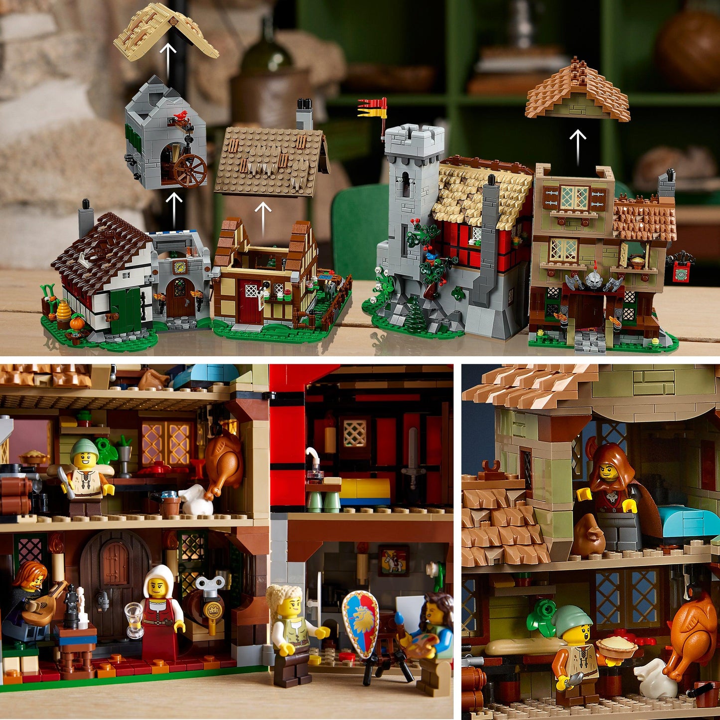 LEGO Medieval Town Square 10332 Icons