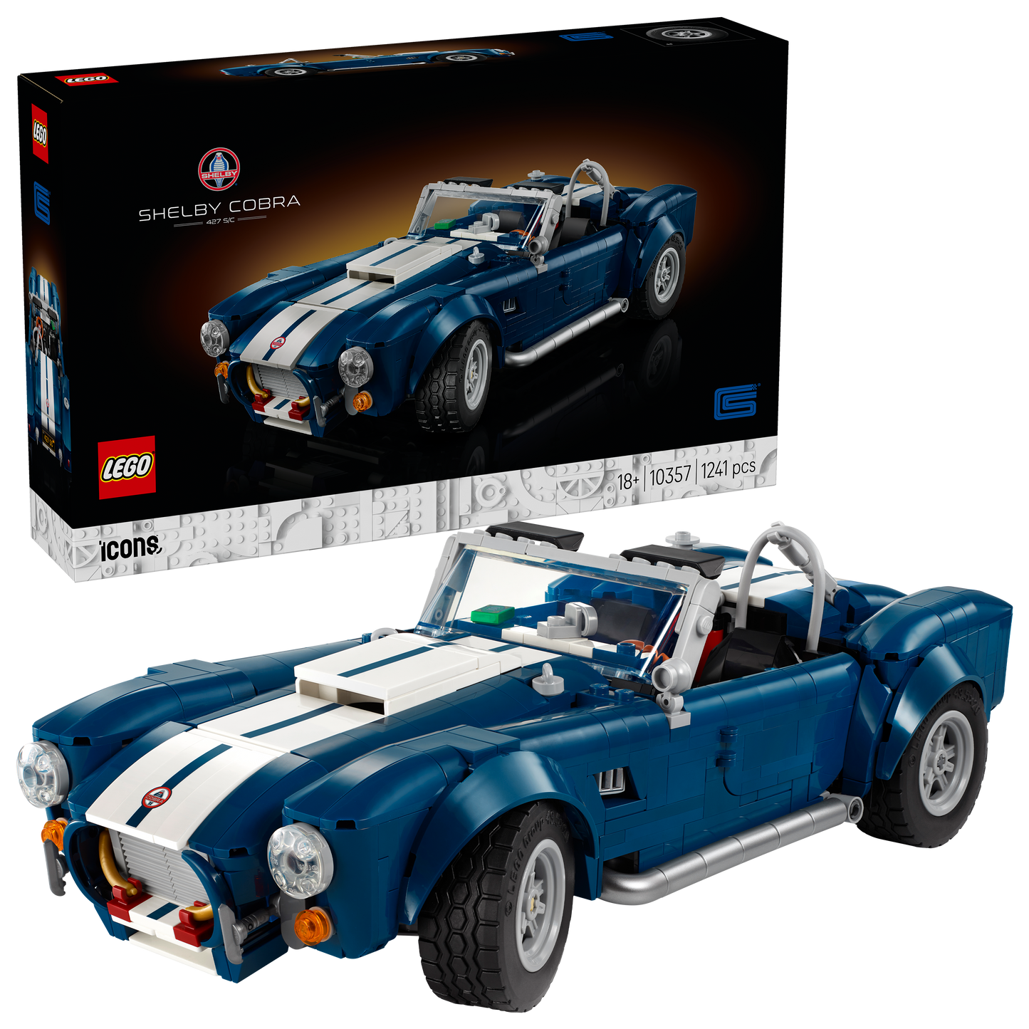 LEGO Shelby Cobra 427 S/C 10357 Icons