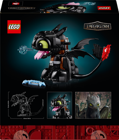 LEGO Hoe tem je een draak: Tandloos 10375 Icons
