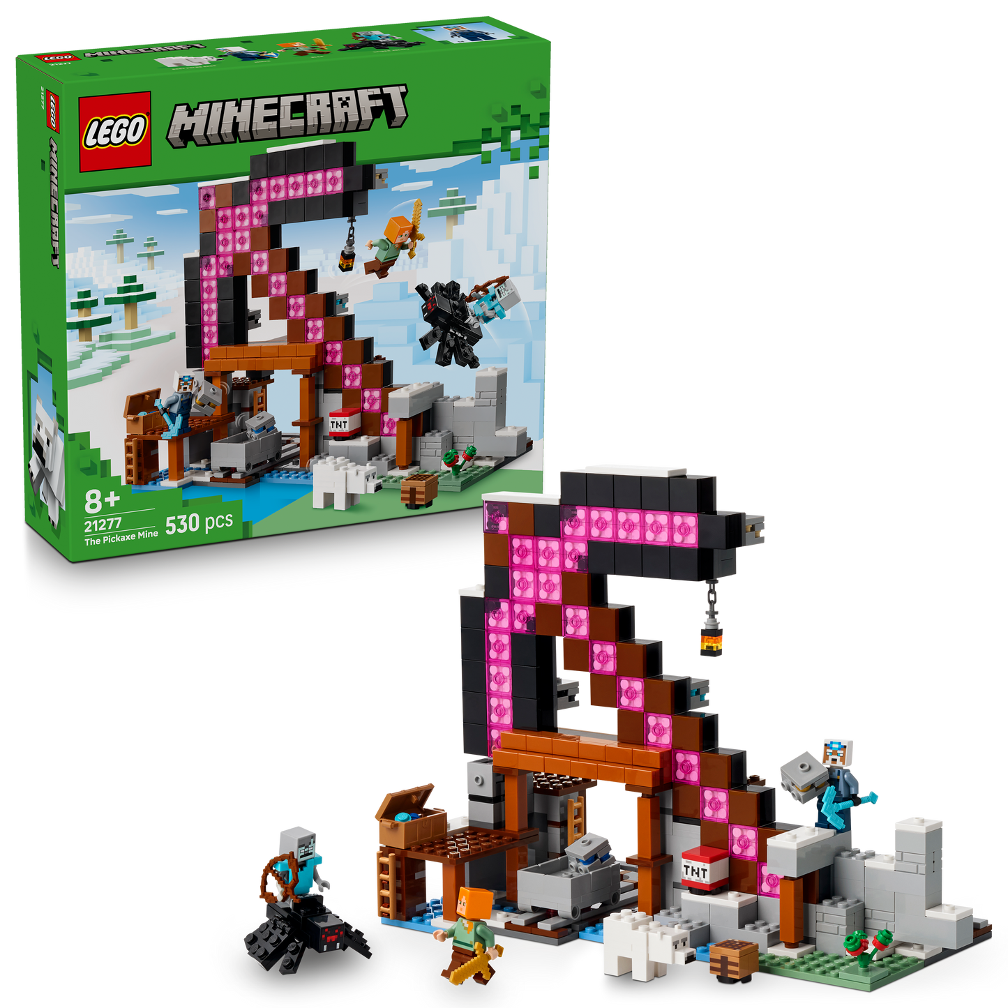 LEGO De pikhouweelmijn 21277 Minecraft