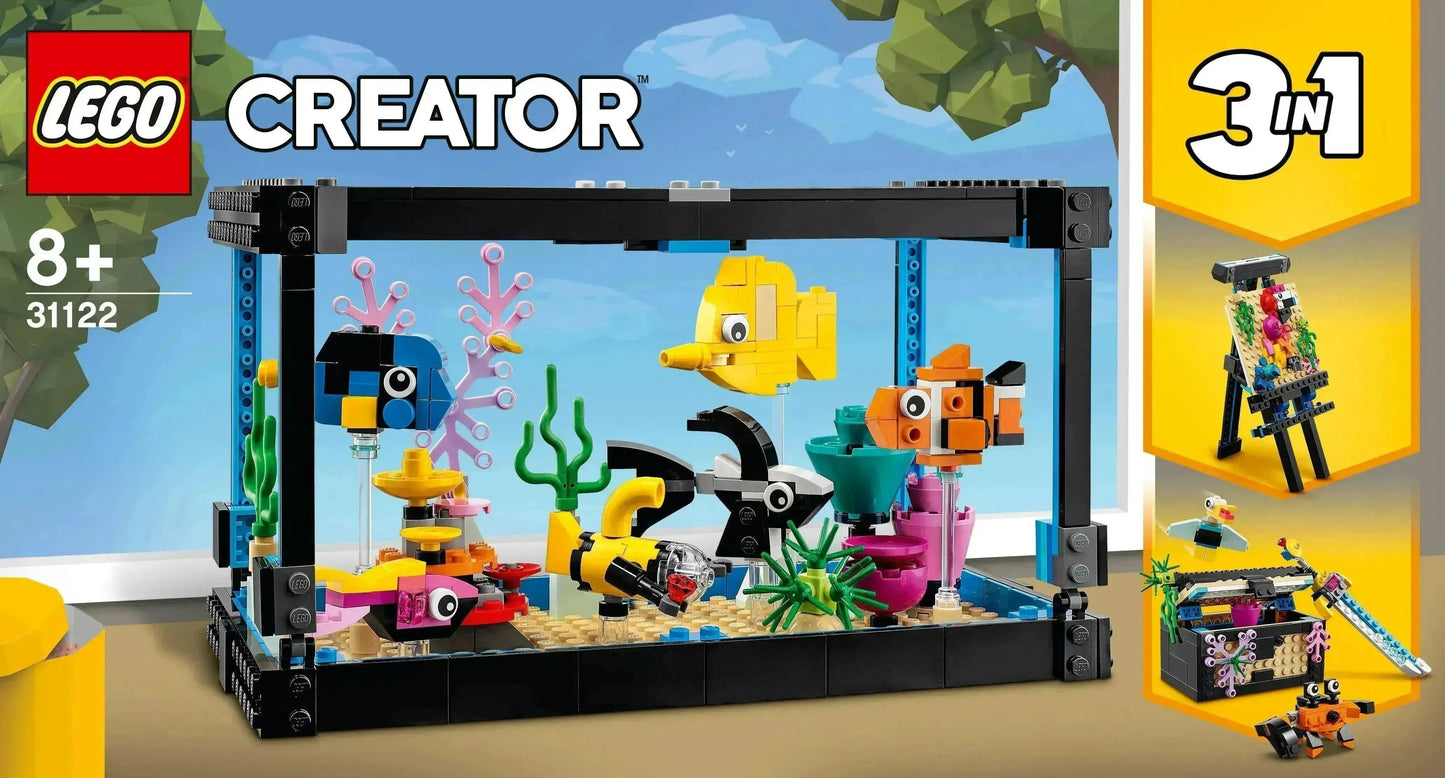 LEGO Aquarium met vissen 31122 Creator
