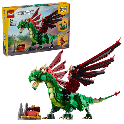 LEGO Middeleeuwse Draak 31161 Creator 3-in-1