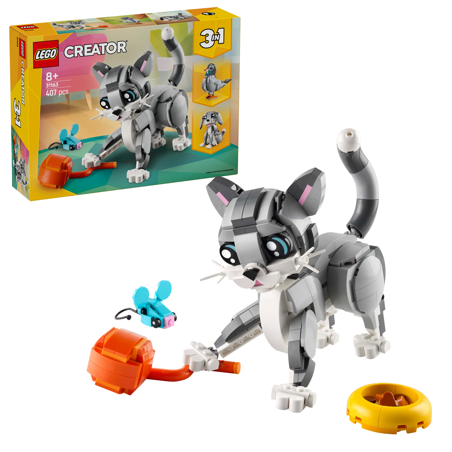 LEGO Speelse kat 31163 Creator 3-in-1