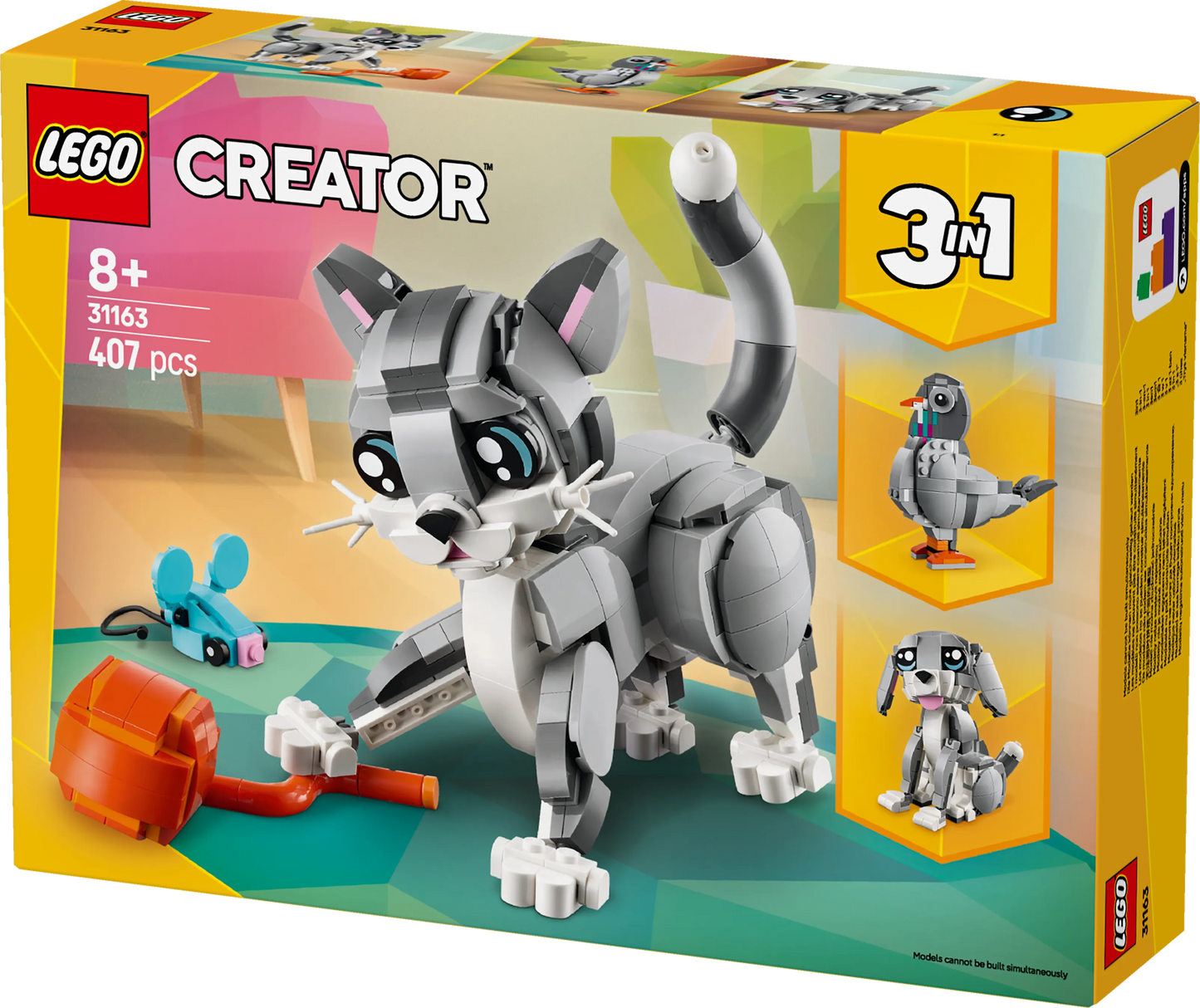 LEGO Speelse kat 31163 Creator 3-in-1