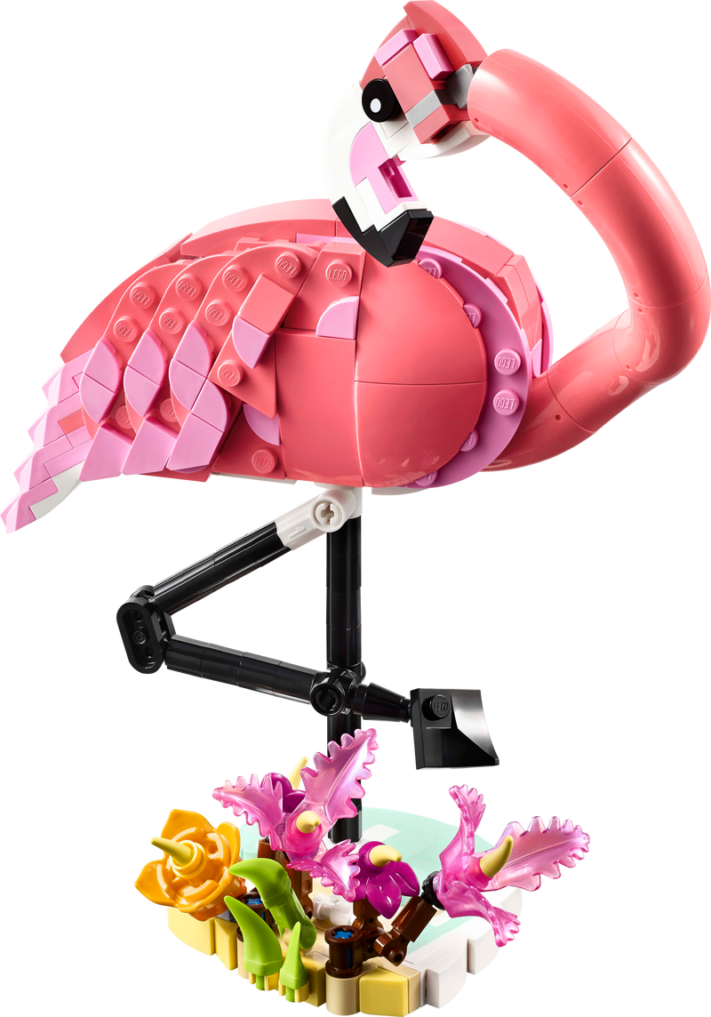 LEGO Wilde dieren Roze Flamingo 31170 Creator (Pre-Order: maart 2025)