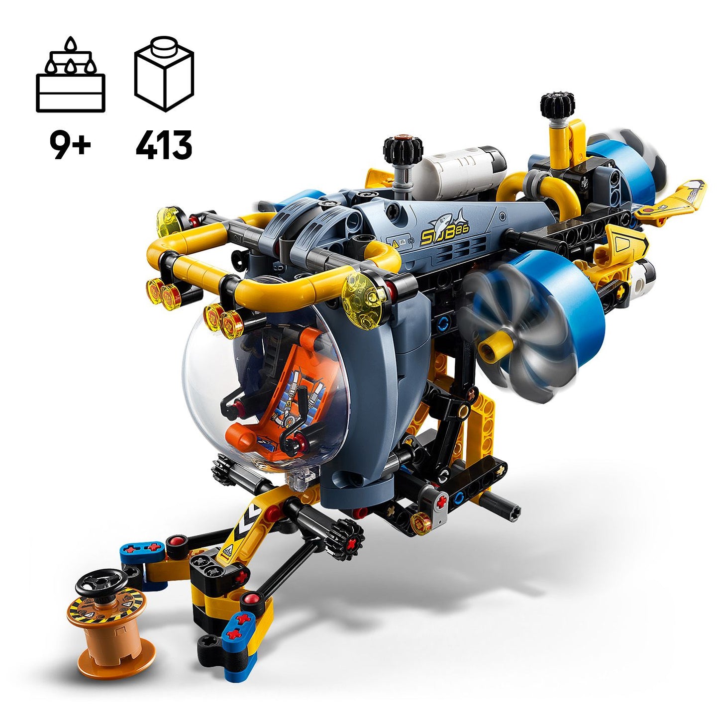 LEGO Deep Sea Submarine 42201 Technic (Pre-Order: January 2025)