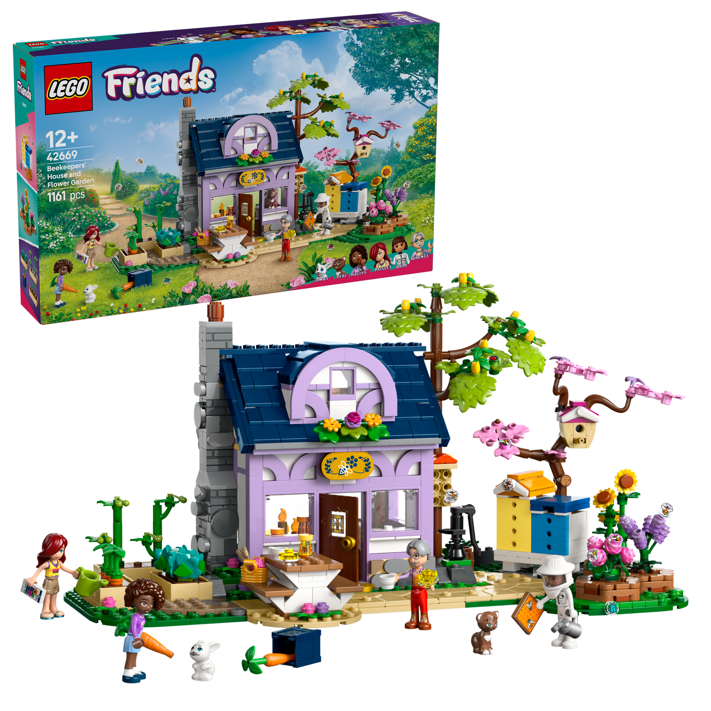 LEGO Imkerhuis en bloemen 42669 Friends (Pre-Order: januari 2025)