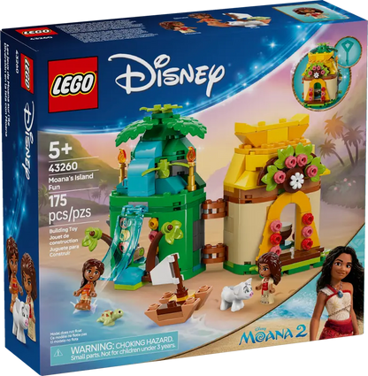 LEGO Vaiana's speeleiland 43260 Disney (Pre-Order: Januari 2025)