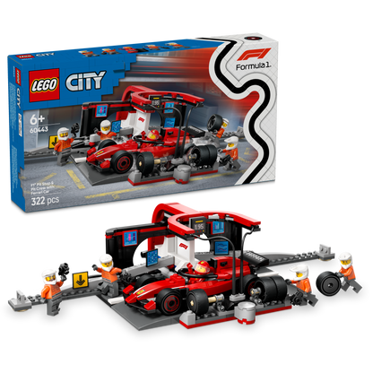 LEGO Pitcrew  van de Formule 1 60443 City (Levering: 1 januari 2025)