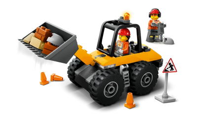 LEGO Gele Wiellader graafmachine 60450 City