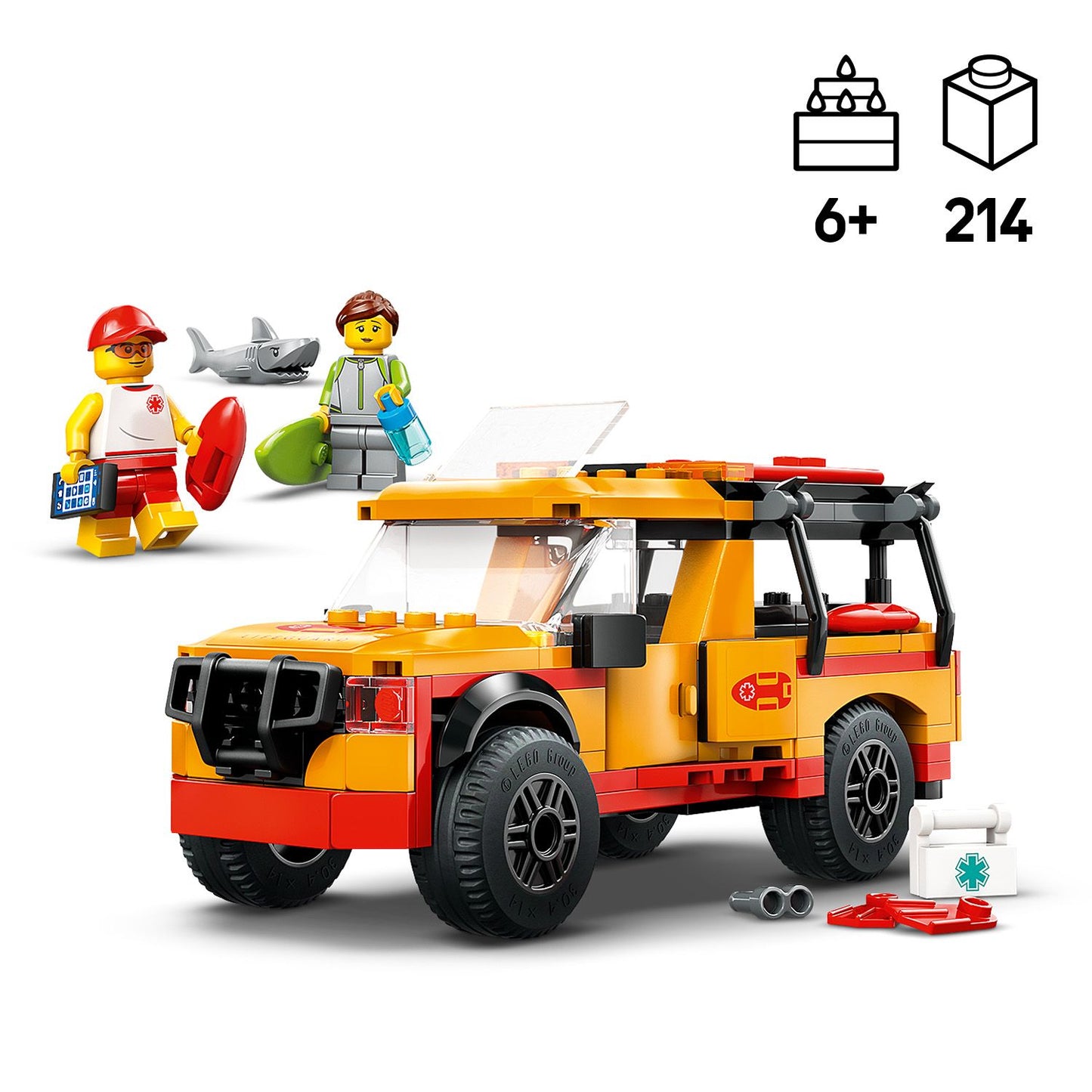 LEGO Strandwacht reddingstruck 60453 City (Pre-Order: januari 2025)