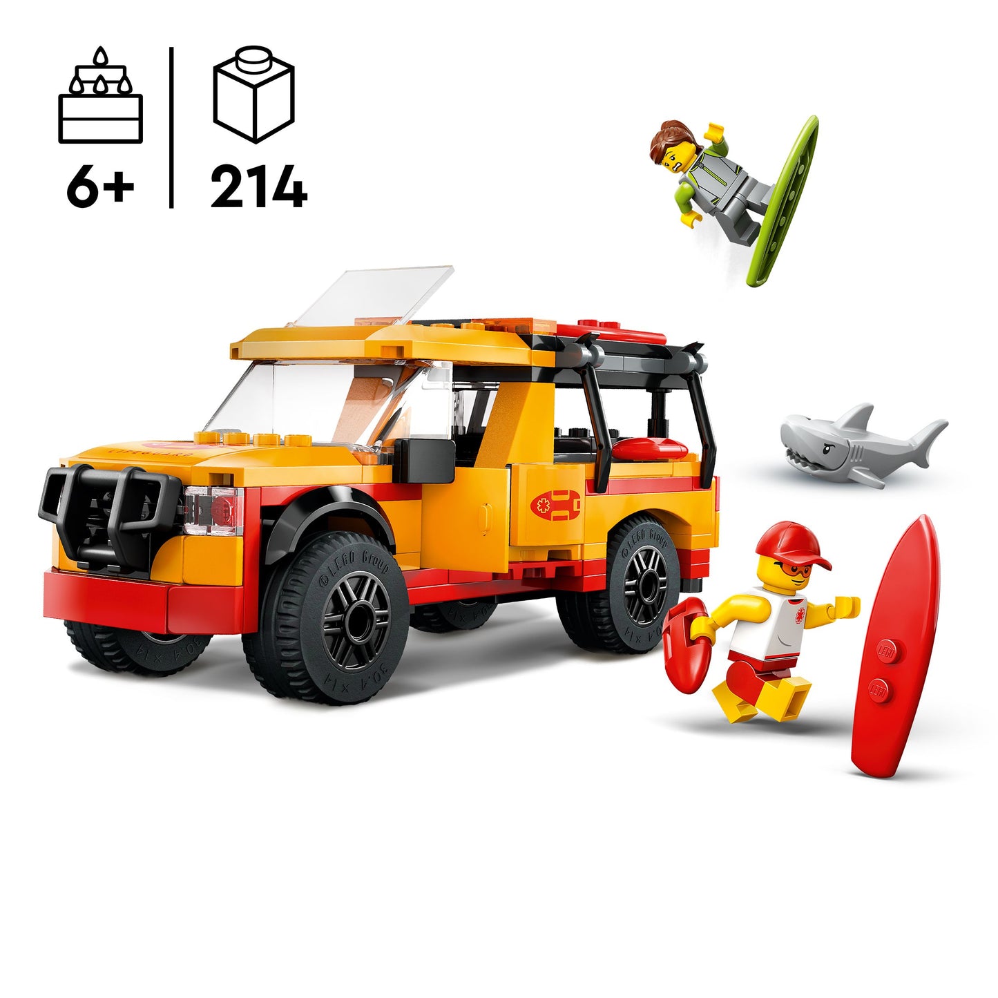 LEGO Strandwacht reddingstruck 60453 City (Pre-Order: januari 2025)