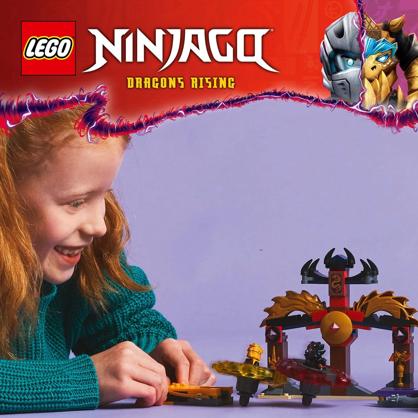 LEGO Spinjitzu Drakenstrijdpakket 71826 Ninjago (Pre-Order: januari 2025)