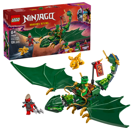 LEGO Lloyds groene Bosdraak 71829 Ninjago (Pre-order: januari 2025)