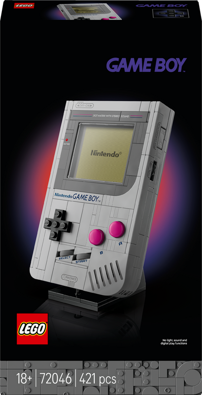LEGO Nintendo Game Boy™ 72046 Icons (restock januari 2026)