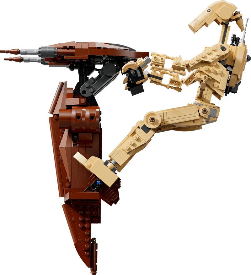 LEGO B1 Battle Droid met STAP 75428 StarWars