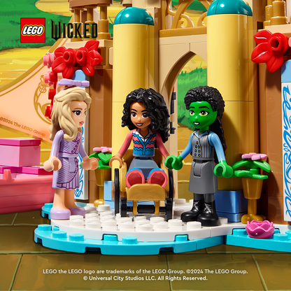 LEGO Glinda, Elphaba and Nessarose at Shiz University 75681 Wicked (Pre-Order: October)