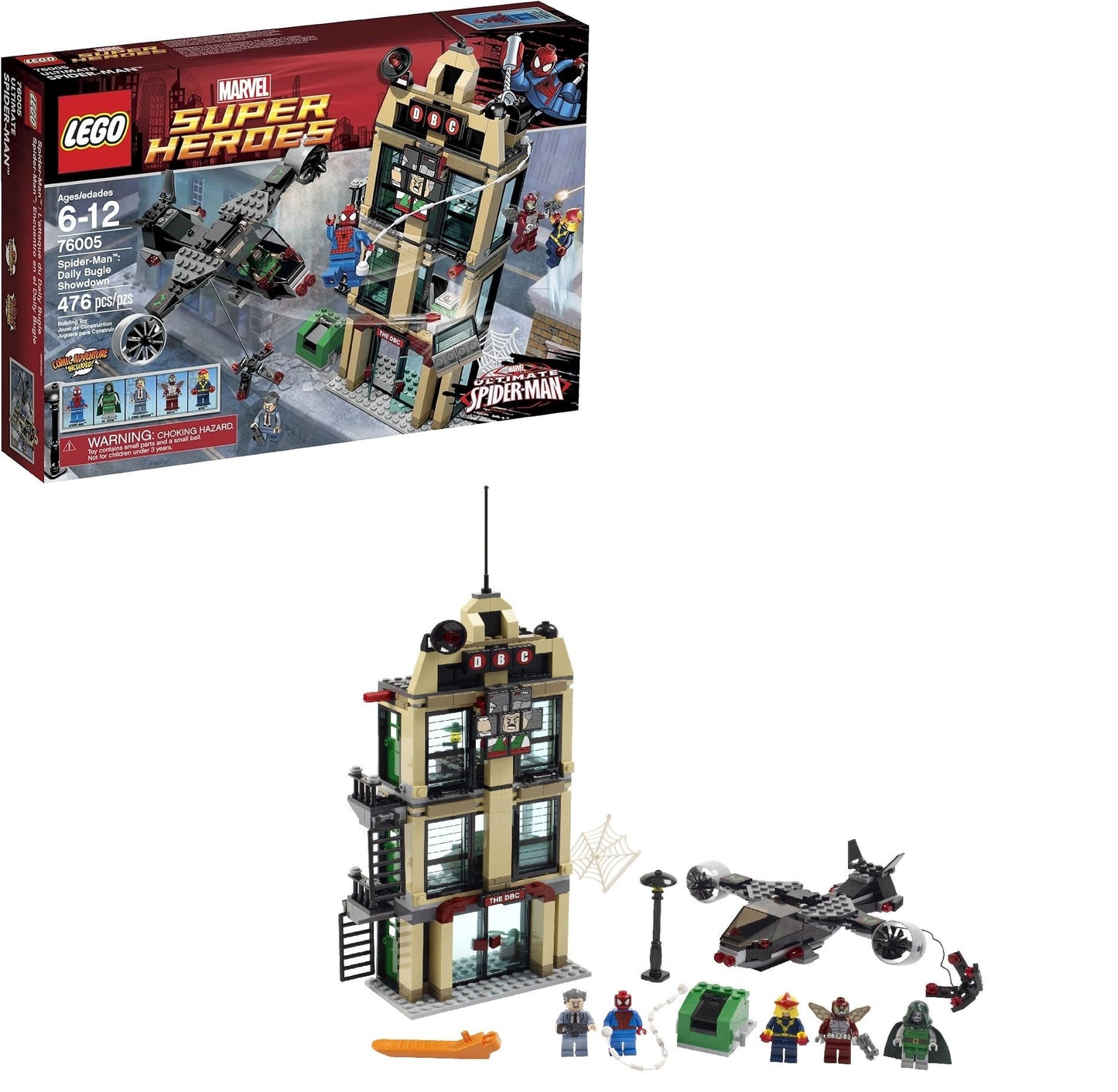 LEGO Spider-Man: Daily Bugle Showdown 76005 Marvel Super Heroes