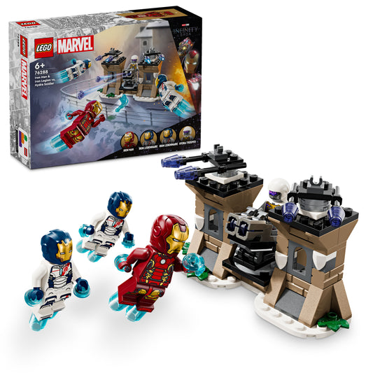 LEGO Iron Man & Iron Legion vs. Hydra soldaat 76288 Superheroes (Pre-Order 1-8)