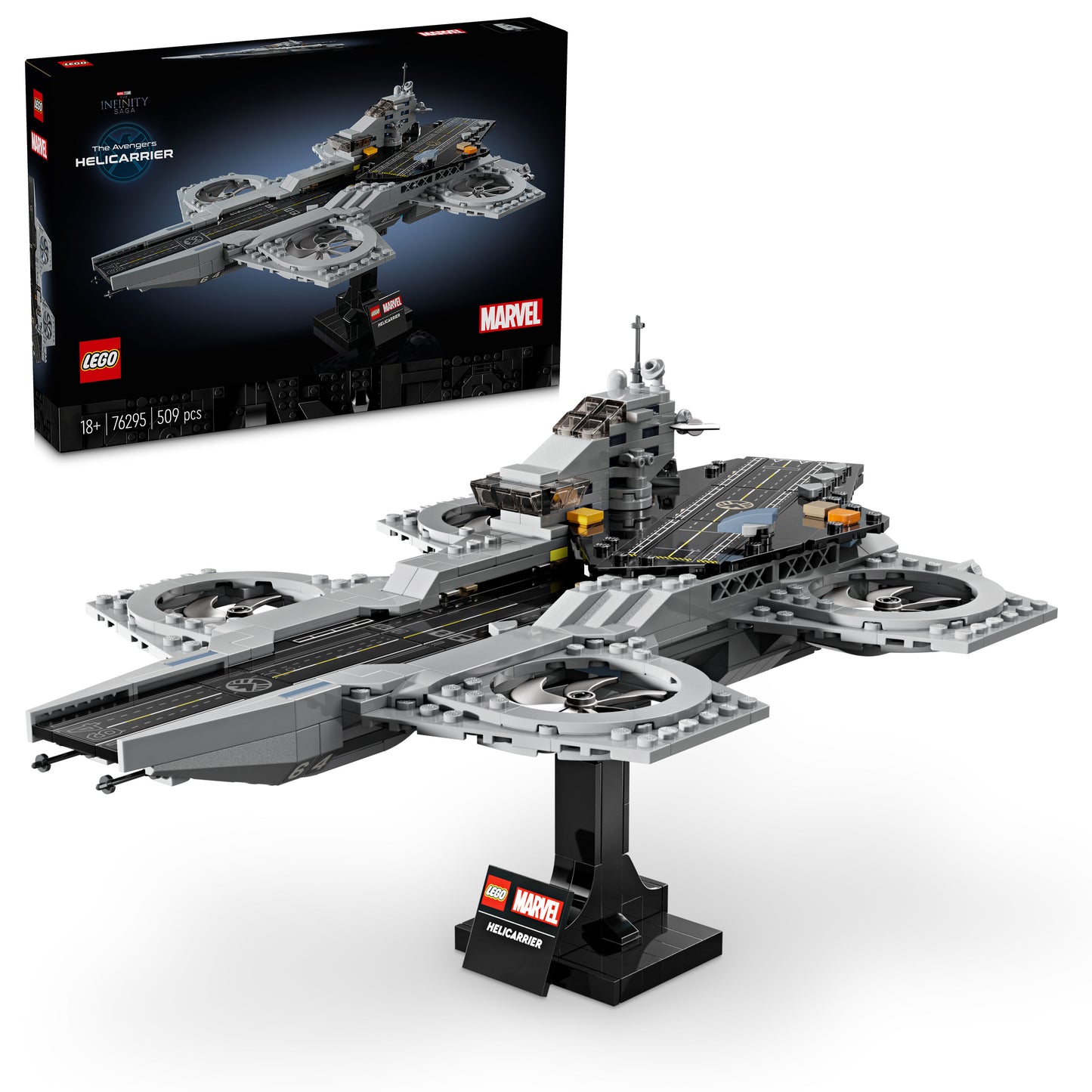 LEGO The Avengers Helicarrier 76295 Superheroes 