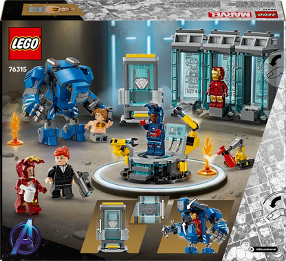 LEGO 76315 IronMans laboratorium harnas ruimte 2TTOYS