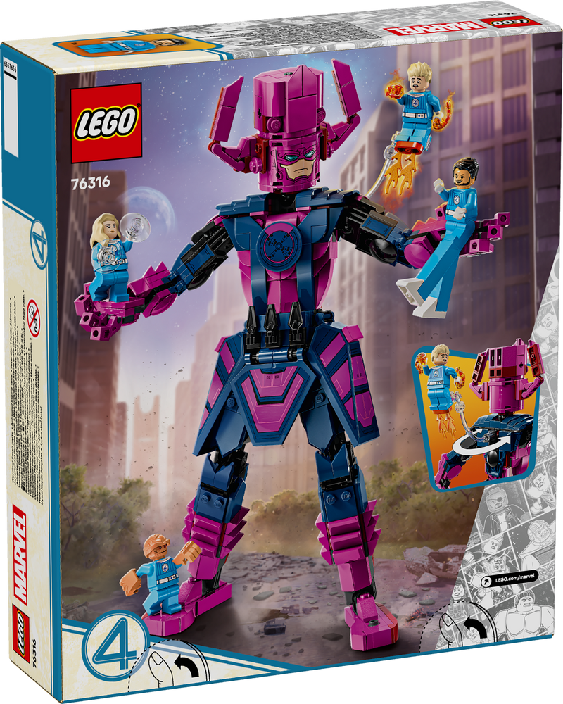 LEGO Fantastic Four vs. Galactus bouwfiguur 76316 Superheroes (Pre-Order: juni)