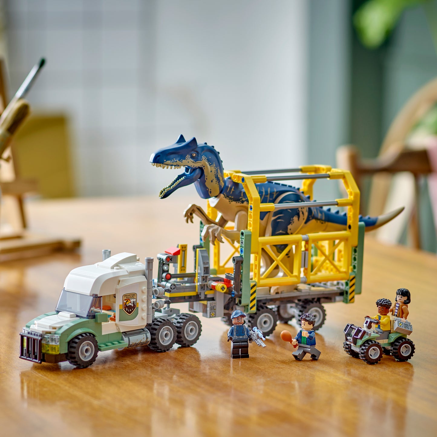 LEGO Dinosaur Missions: Allosaurus Transport Truck 76966 Jurassic World