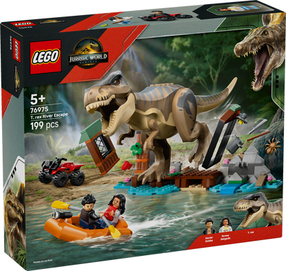 LEGO T. rex rivierontsnapping 76975 Jurassic World