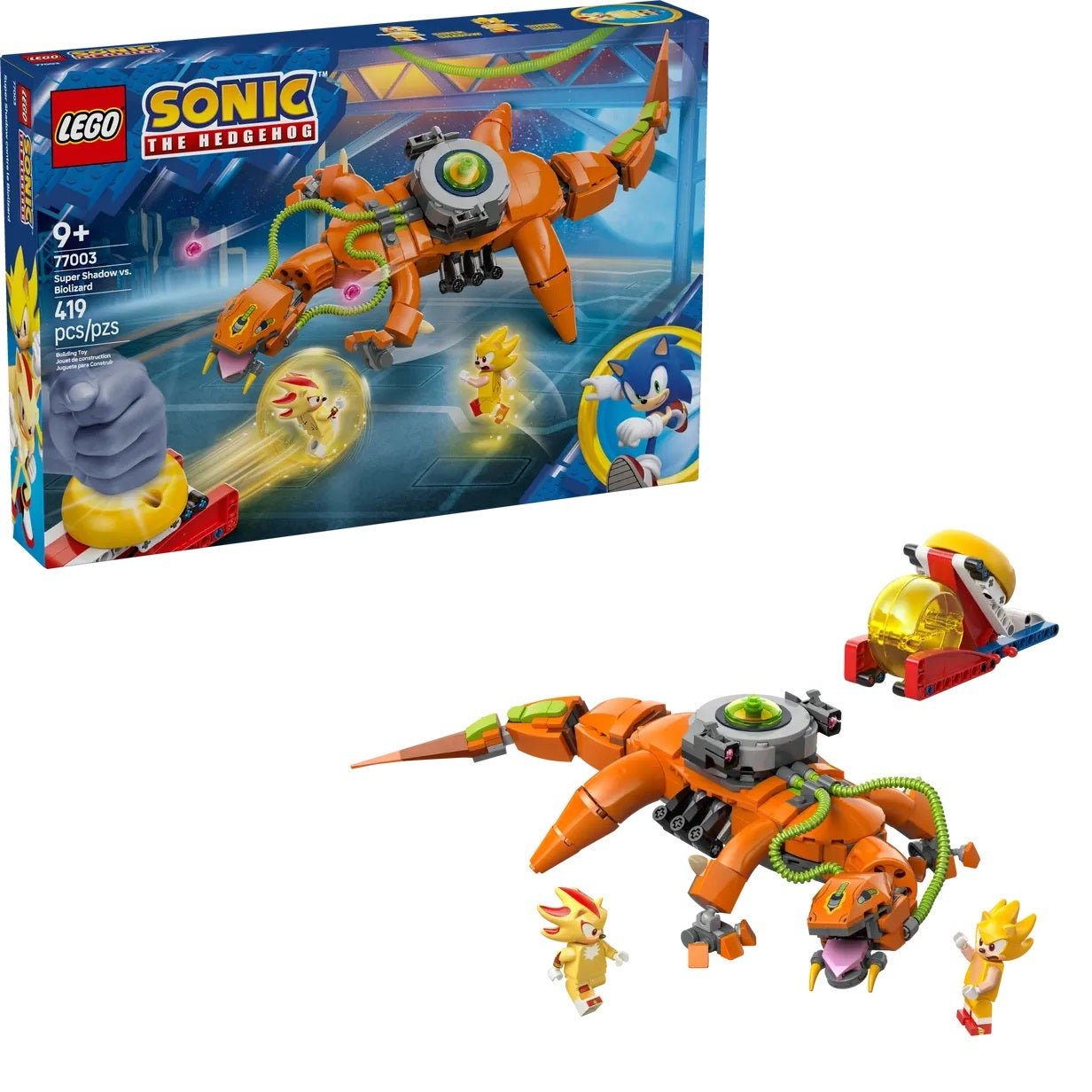 LEGO Super Shadow vs. Biolizard 77003 Sonic (Pre-Order: januari 2025)