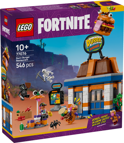 LEGO Durrr Burger Restaurant 77076 Fortnite