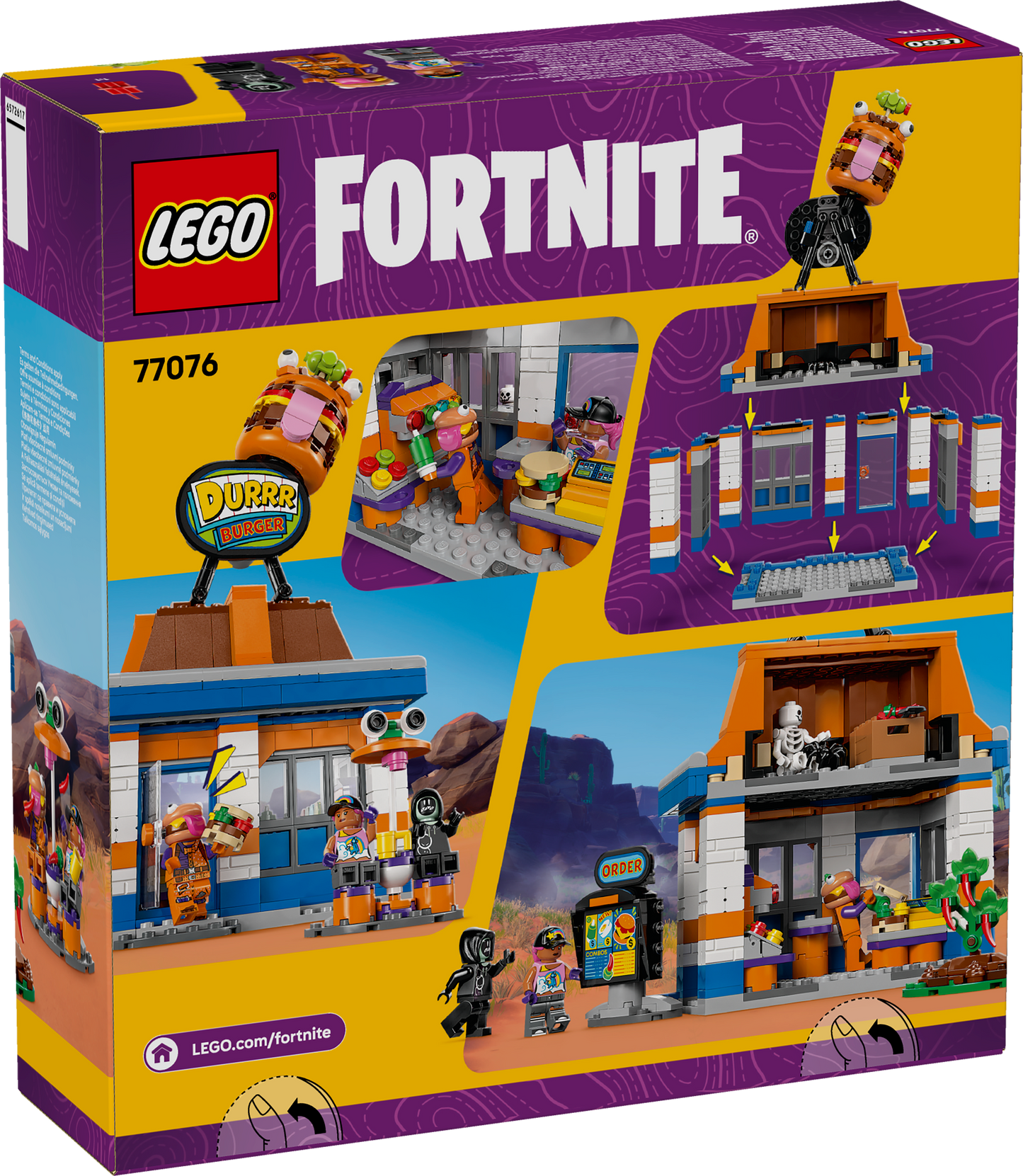 LEGO Durrr Burger Restaurant 77076 Fortnite