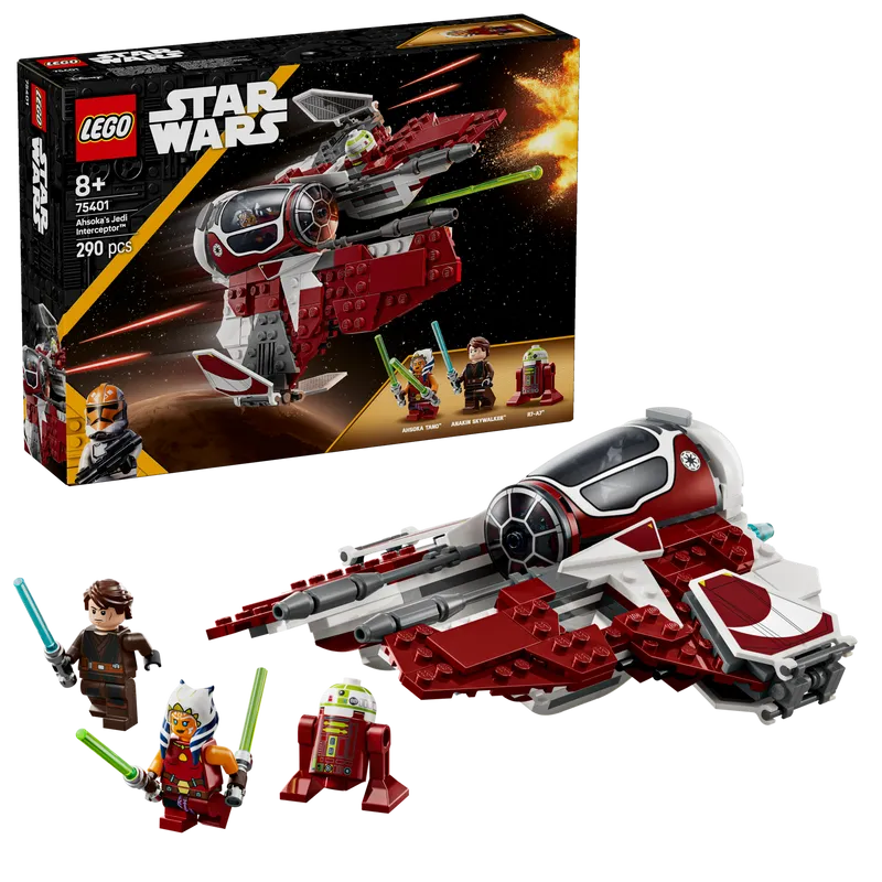 LEGO Ahsoka Tano's Jedi Interceptor 75401 StarWars (Pre-Order: January 2025)