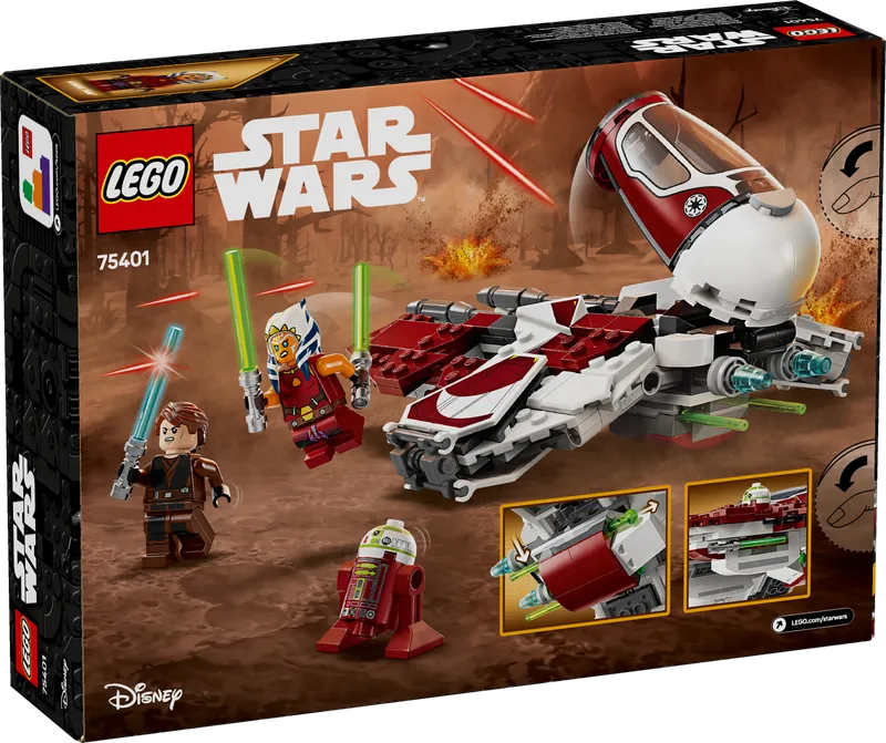 LEGO Ahsoka Tano's Jedi Interceptor 75401 StarWars (Pre-Order: January 2025)