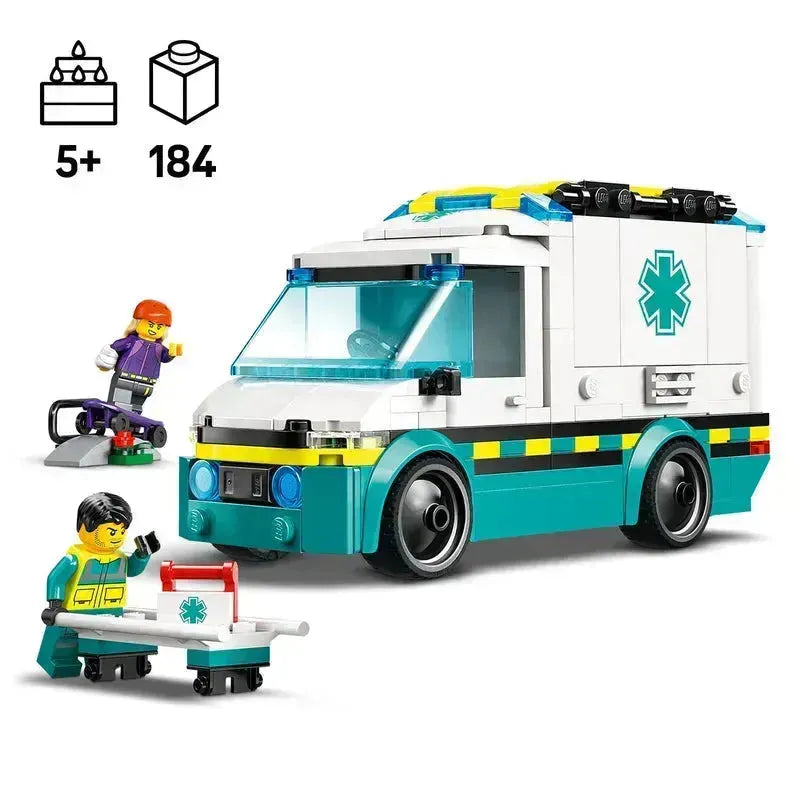 LEGO Ambulance 60451 City (Pre-Order: January 2025)