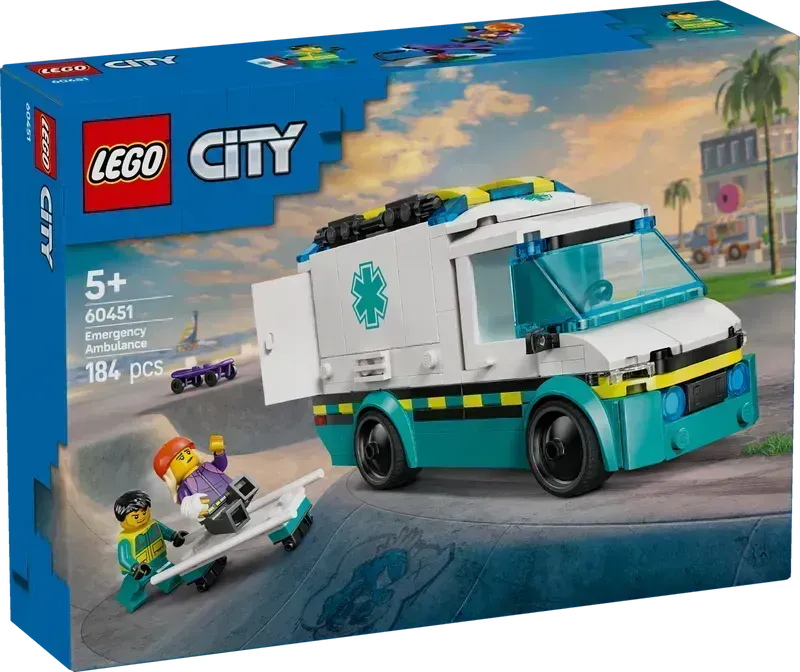 LEGO Ambulance 60451 City (Pre-Order: January 2025)