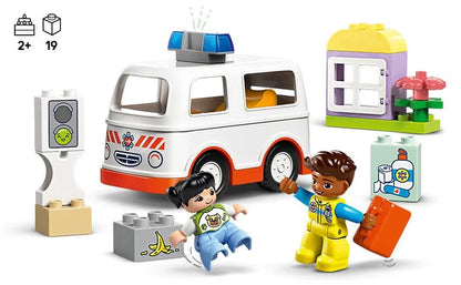 LEGO Ambulance met chauffeur 10447 DUPLO