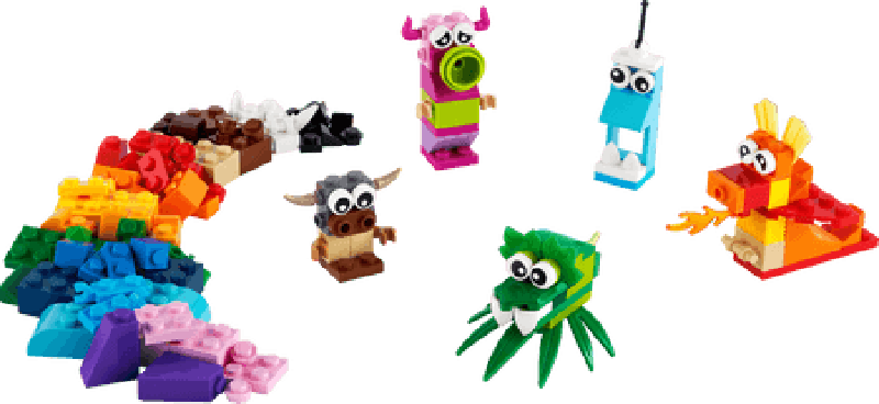 LEGO Creatieve Monsters 11017 CLASSIC LEGO CLASSIC @ 2TTOYS LEGO €. 8.48