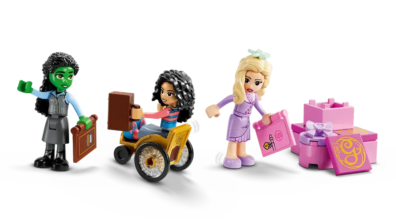 LEGO Glinda, Elphaba and Nessarose at Shiz University 75681 Wicked (Pre-Order: October)