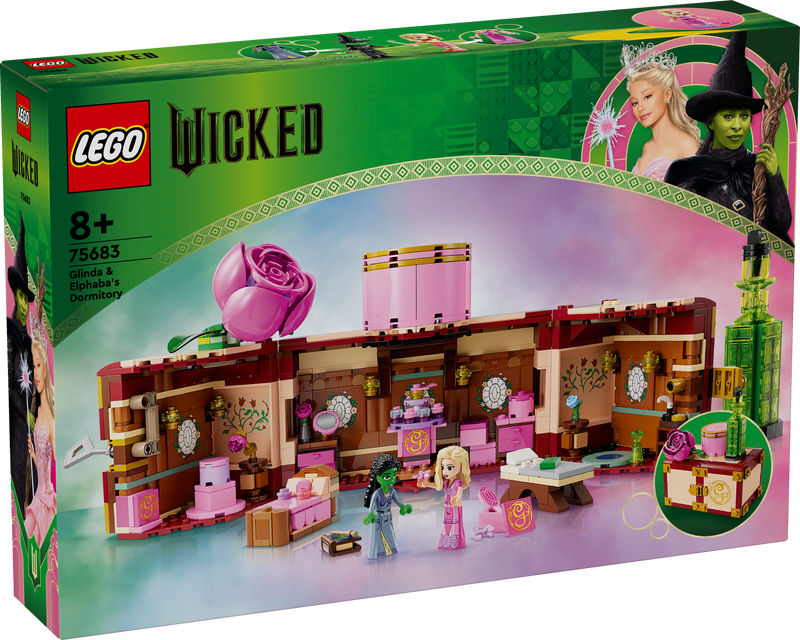 LEGO Glinda and Elphaba's Dormitory 75683 Wicked (Pre-Order: October)