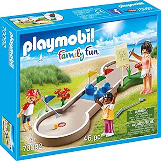 PLAYMOBIL Minigolf met familie 70092 Family Fun
